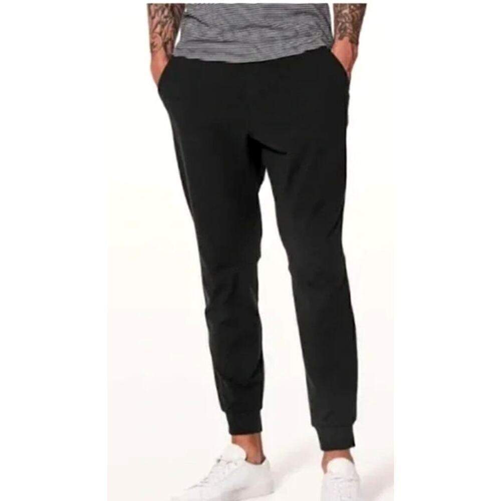 Lululemon Intent Black Jogger Pants Men's Size S (pockets drawcord athleisure)